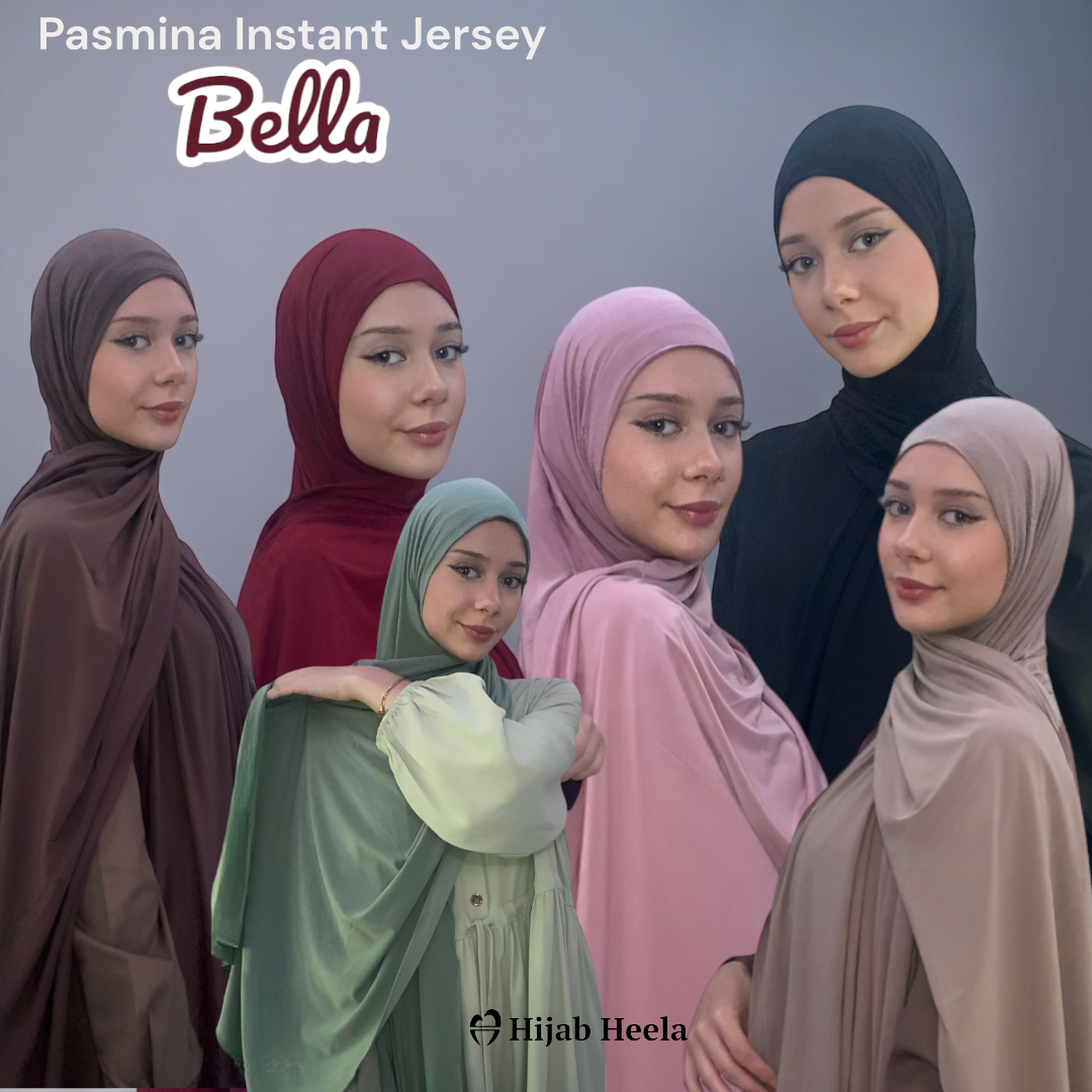 Sofortiger Hijab | Pasmina Instant-Jersey